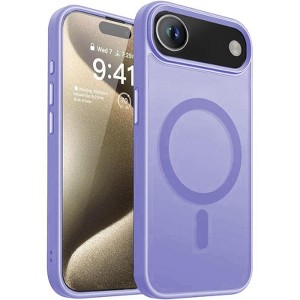 Entronix [Magnetic] Case Compatible with iPhone 17 Air - Translucent Frosted Matte - 1 of 4