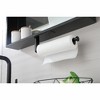 OUTSUPPLY 2 Pcs Bathroom Towel Holders, Paper Towels Rolls for Kitchen, Both Available in Adhesive and Screws - 4 of 4