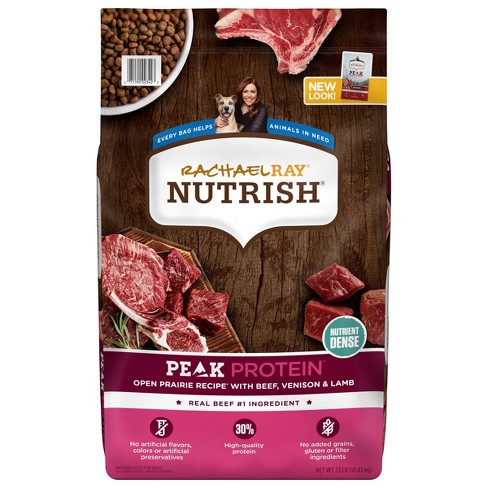 Rachael Ray Nutrish Peak Natural Open Range Recipe With Beef, Venison ...