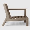 WestinTrends Avalon Outdoor Patio HDPE Right Arm Facing Deep Seating Corner Chair - 4 of 4