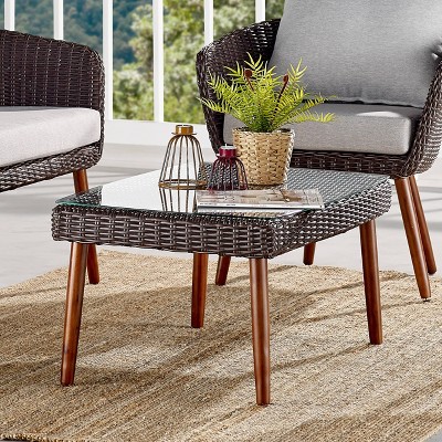 target rattan coffee table