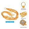 Unique Bargains Indoor Outdoor Decoration Handmade Macrame Hanging Planter Flower Pot Hanger 2 Pcs - 4 of 4