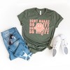 Simply Sage Market Women's Don't Worry Be Happy Smiley Face Short Sleeve Graphic Tee - 3 of 4