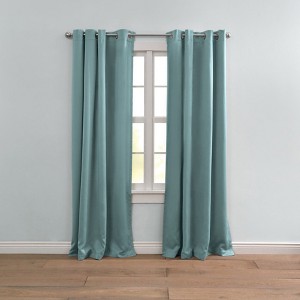 BrylaneHome BH Studio Room-Darkening Grommet Panel - 1 of 4