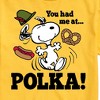 Men's - Peanuts - Snoopy Oktoberfest You Had Me At Polka Short Sleeve Graphic T-Shirt - 2 of 4