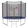 Costway 8/10/12/14/15/16 FT Outdoor Trampoline Bounce Combo W/Safety Closure Net Ladder - 2 of 4