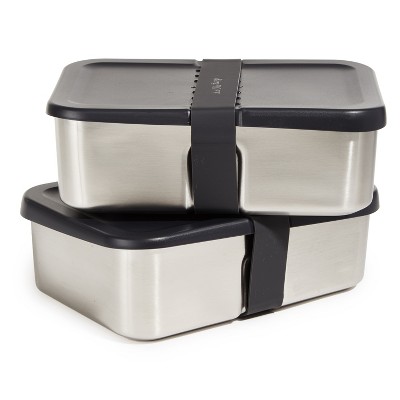 Berghoff Essentials 3pc 18/10 Stainless Steel Lunch Box 8.25 : Target