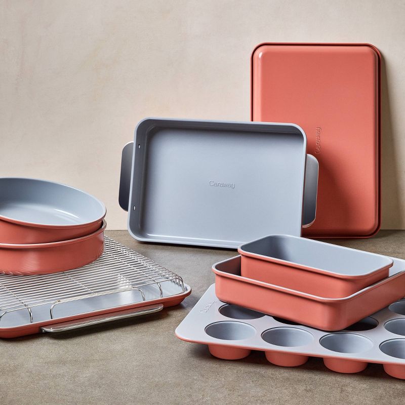 Caraway Non-Stick Ceramic Complete Bakeware Set, 3 of 4