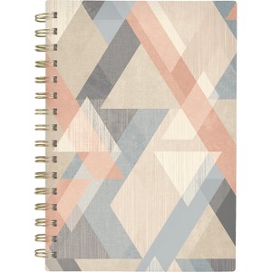 Triad Weekly/Monthly Planner, Geometric Artwork, 8.5" x 6.38", Multicolor Cover, 12-Month (Jan to Dec): 2025 - 1 of 1