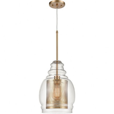 Elk Home Herndon 1 - Light Pendant in  Antique Gold