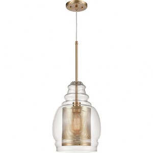 Elk Home Herndon 1 - Light Pendant in  Antique Gold - 1 of 3