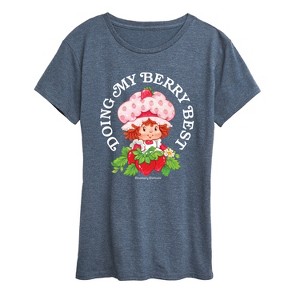 Women's - Strawberry Shortcake - Doing My Berry Best- Women'S Short Sleeve Graphic T-Shirt Short Sleeve Graphic T-Shirt - 1 of 4