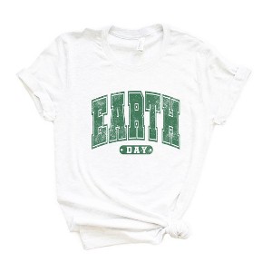 Simply Sage Market Women's Earth Day Varsity Short Sleeve Graphic Tee - 1 of 3