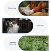 19 Gauge Hardware Cloth, 1/2 inch Mesh Chicken Wire Fence, Galvanized Welded Cage Wire Mesh Roll Supports Poultry Netting Cage Fence - 4 of 4