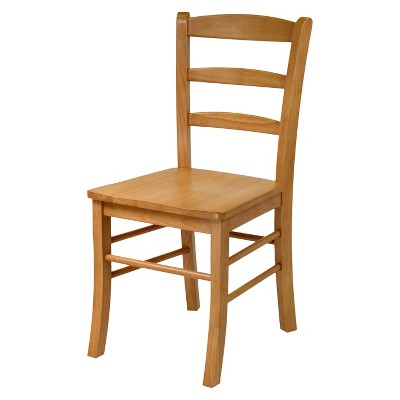 Light Oak Mid-Century Modern Dining Set with 2 Chairs