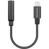 Saramonic SR-C2002 Apple Lightning Connector to Female 3.5 mm TRRS Audio Jack Adapter Cable, 3" - 2 of 4