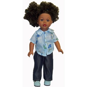 Doll Clothes Superstore Handmade Casual Jeans With Shirt For 18 Inch Dolls - 1 of 4