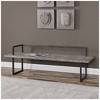 Uttermost Herbert 80" Wide Whitewashed Fir Reclaimed Wood Bench - 4 of 4