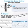 Dolonm 6-Tier Heavy Duty Corner Shelf, Adjustable  Metal Rack  Corner Storage Display Chrome Rack for Bathroom/Kitchen/Office - 4 of 4