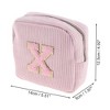 Unique Bargains Letter x Pattern Makeup Bag 1 Pc - 2 of 4