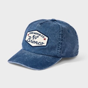 Girls' Ford Bronco Baseball Hat - Blue - 1 of 3