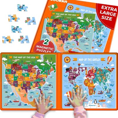 QUOKKA Magnetic Book Puzzles 48 Pieces