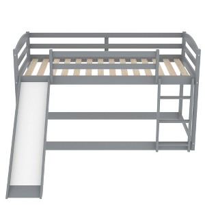 Cesicia Twin over Twin Bunk Bed with Convertible Slide and Ladder - 1 of 4