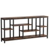Dexmalle 70.9"Narrow Long Console Table With Muliti Open  Shelf to Storage - 4 of 4
