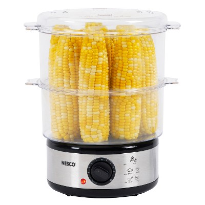Nesco 5-Quart Stainless Steel and Plastic Food Steamer