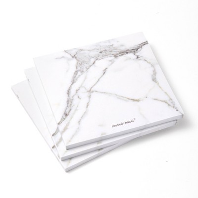 Russell+Hazel Marble Memo Adhesive Notes 150ct