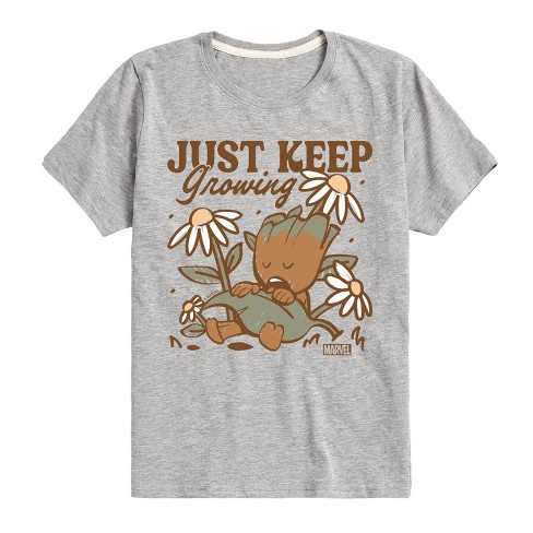 Boys' - Marvel - Groot Keep Growing -Toddler And Youth Short Sleeve Graphic T-Shirt Short Sleeve Graphic T-Shirt - image 1 of 4