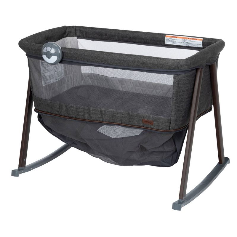 Safety 1st Slumber-and-Play Bassinet - Smoked Pecan, 5 of 31