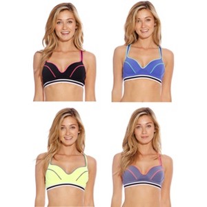 Just Intimates Racerback Sports Bra / Bras for Women (Pack of 4) - 1 of 2
