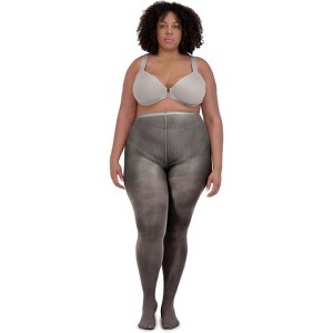 Compression Pantyhose for Women, Plus Size Pantyhose for Curvy Women, Extra Support, Breathable Women's Stockings - 1 of 4