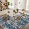 Area Rugs for Living Room Rug Washable: Abstract Tumble Large Rug for Dining Room Bedroom Carpet - 3 of 4