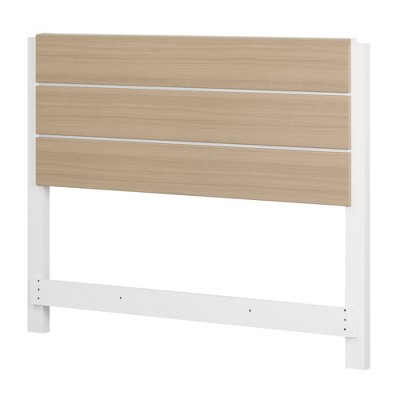 Munich Headboard White/Soft Elm - South Shore