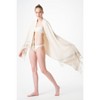 Olive & Linen Whisper Weight Natural Turkish Towel Bundle - 3 of 4