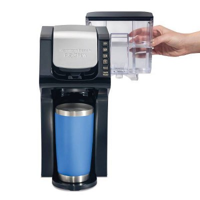 Hamilton Beach Single-Serve Coffee Maker 49901: K-Cup Compatible, 6 Cup Capacity, 1400W, Black, Electric