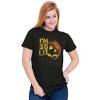 I'm So Lit Jack O Lantern Halloween Graphic T Shirt Men or Women Brisco Brands - 3 of 4