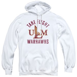 University of Louisiana Monroe Official Redhawks Logo Adult Pull-Over Hoodie - 1 of 4