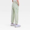 Girls' Fleece Cargo Joggers - art class™ - 2 of 3