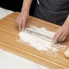 EcoSummer 30x20" Bamboo Cutting Board, Extra Large Wooden Noodle & Carving Board for Kitchen, Stove, Sink. - 3 of 4