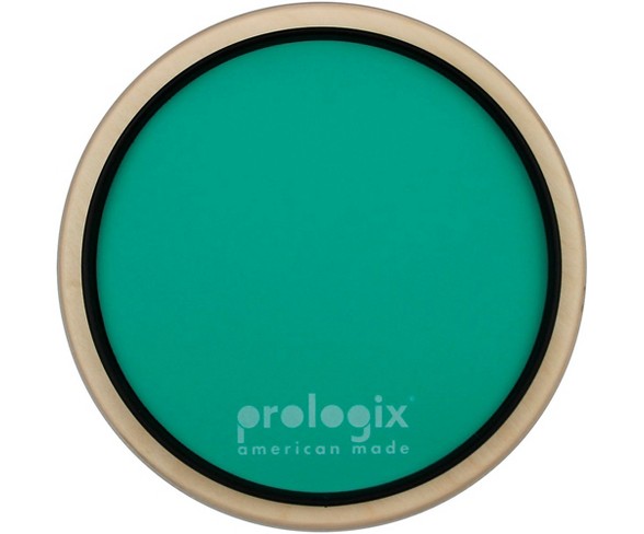 ProLogix Percussion Green Logix Practice Pad With Rim 8 in.