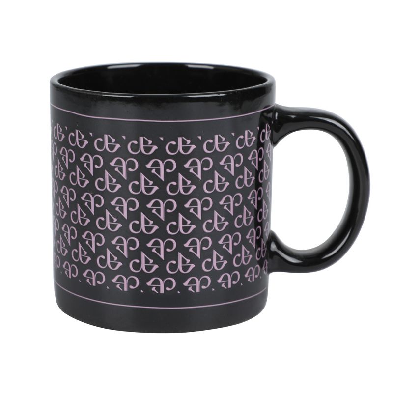 Blackpink Repeating Logo Pattern 16 Oz. Ceramic Mug, 3 of 4