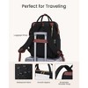 Laptop Backpack for Women with Giant Tumbler Holder Pocket, 15 inch Travel Work Backpack Purse - 4 of 4