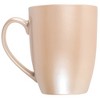 Elanze Designs Precious Pearl Finish 10 ounce New Bone China Coffee Cup Mugs Set of 4 - 2 of 4