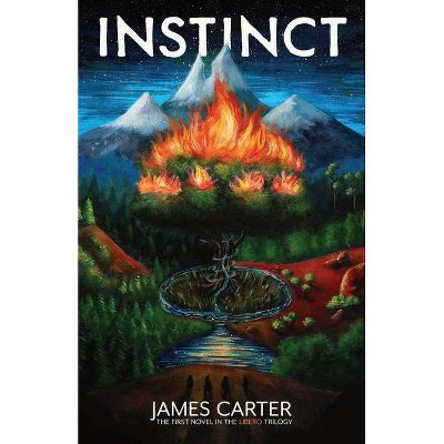 Instinct - Large Print by  James Carter (Paperback)