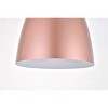Elegant Lighting Auspice 3-Light Chrome Pendant with Mid-Century Modern Style - 4 of 4