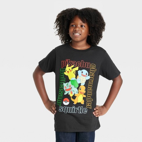 Mal humor Predecesor personaje Boys' Pokémon 'gotta Catch Em All' Short Sleeve Graphic T-shirt - Black :  Target