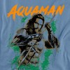 Aquaman Movie Locals Only Kids T Shirt For Youth, Carolina Blue - 2 of 3